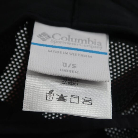 Columbia Black Vented Outdoor Adventure Hat One Size - Picture 4 of 9